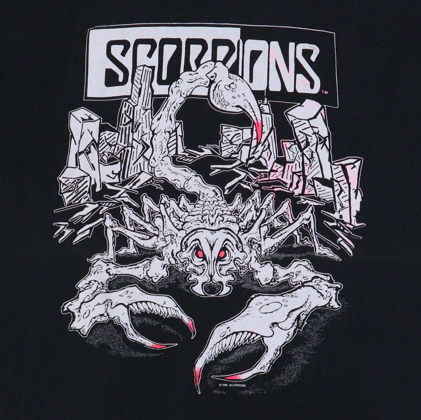 1990 Scorpions Tease Me Please Me Tour Shirt