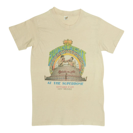 1978 Muhammad Ali Leon Spinks Superfight Shirt