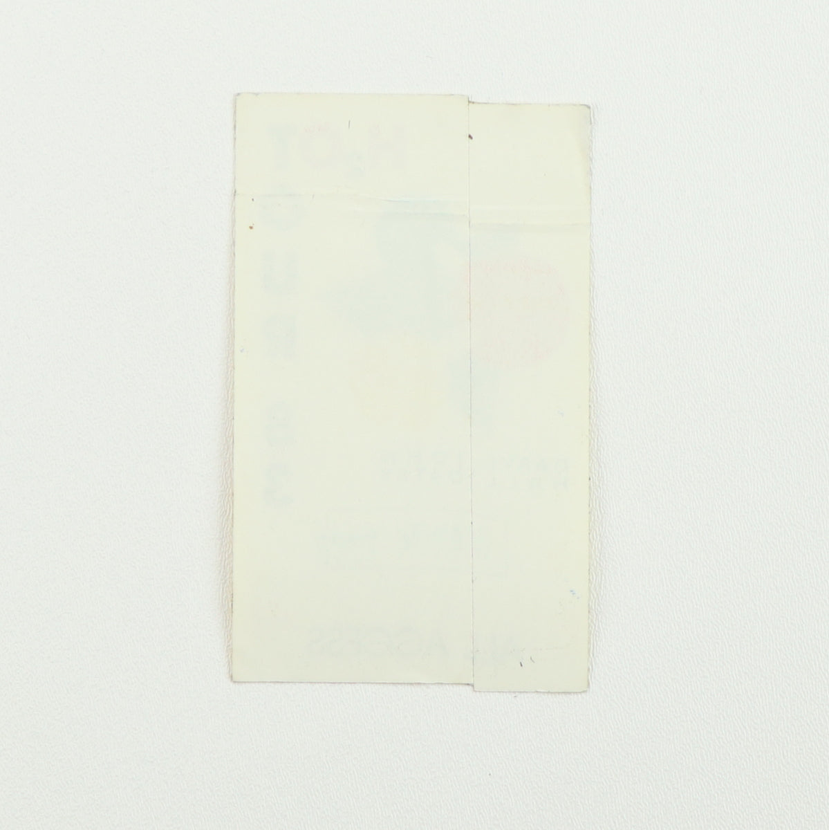 1983 Hall & Oates H2o Tour All access Backstage Pass