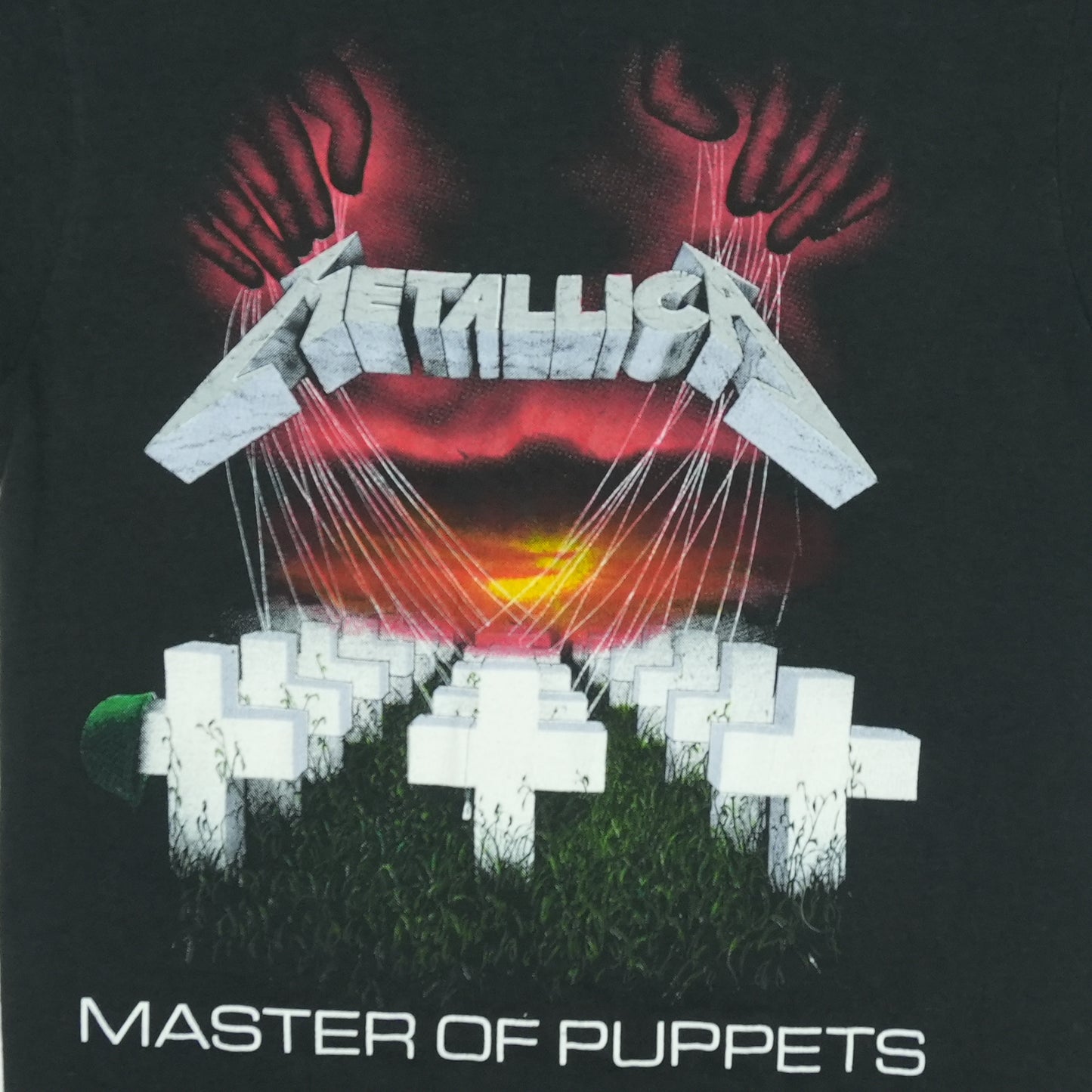 1986 Metallica Master Of Puppets Tour Shirt