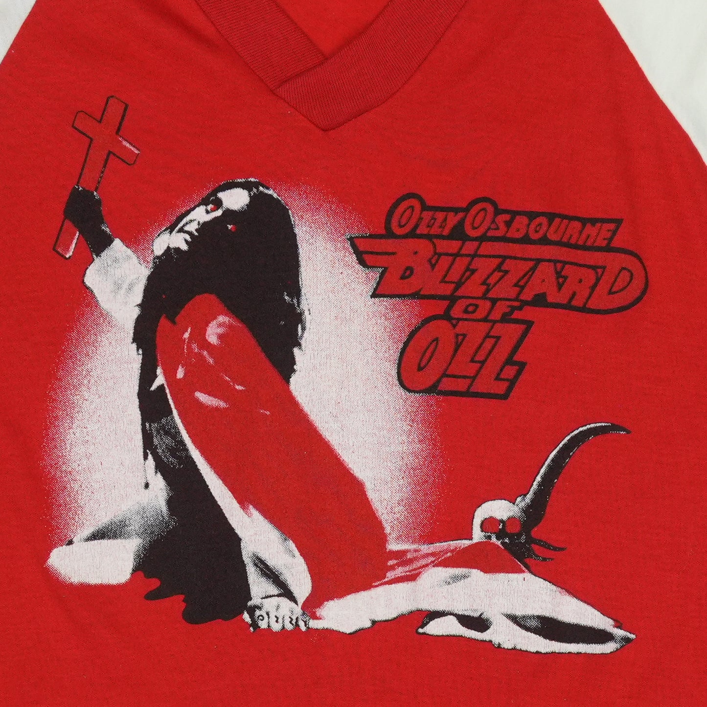 1981 Ozzy Osbourne Blizzard Of Ozz Jersey Shirt
