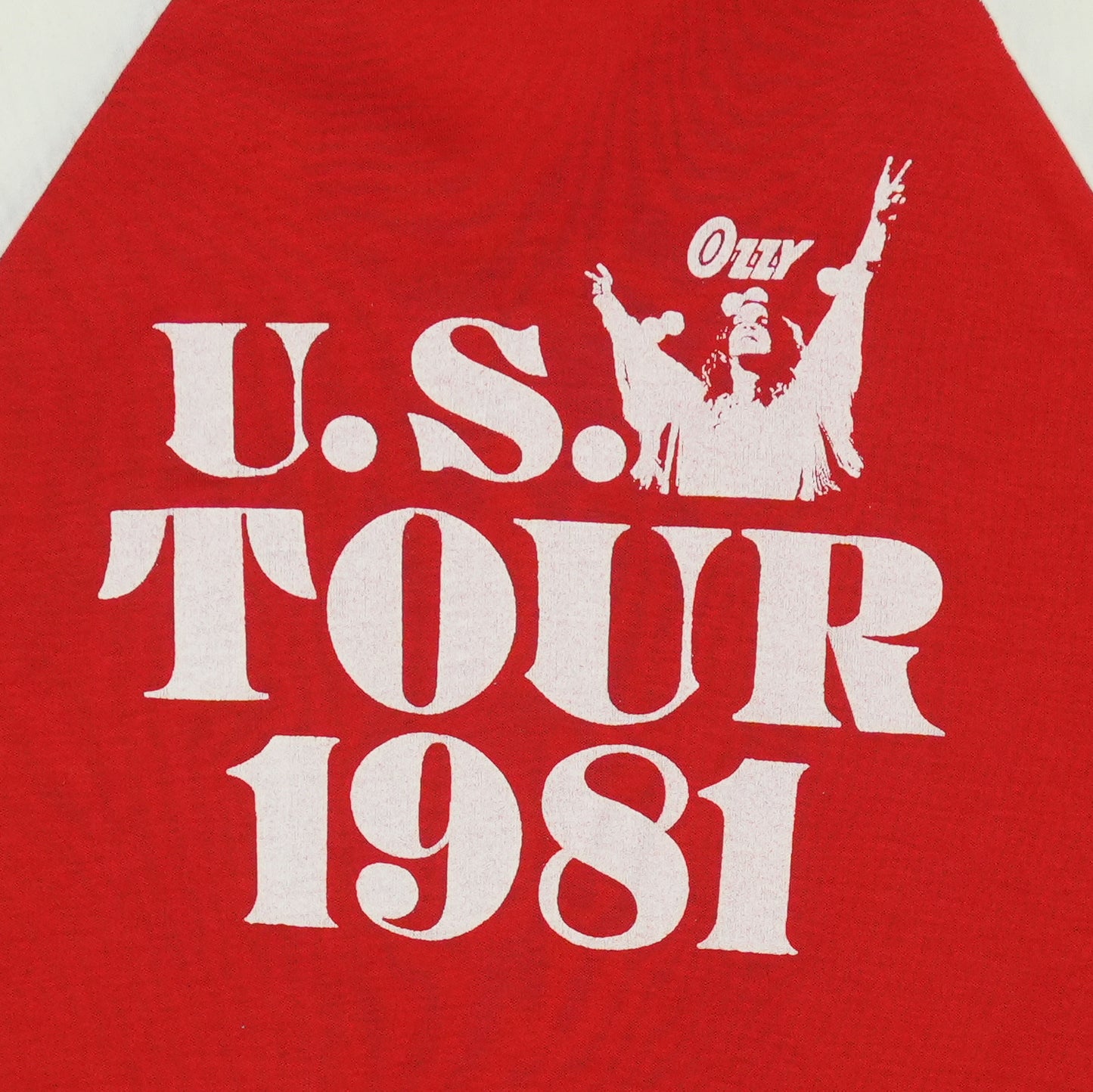 1981 Ozzy Osbourne Blizzard Of Ozz Jersey Shirt