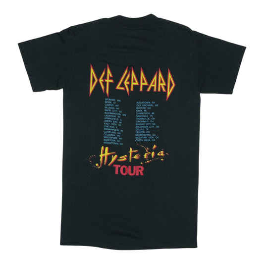 1987 Def Leppard Hysteria Tour Shirt