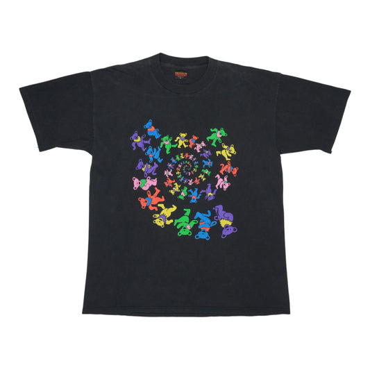 1991 Grateful Dead Spiral Bears Tour Shirt