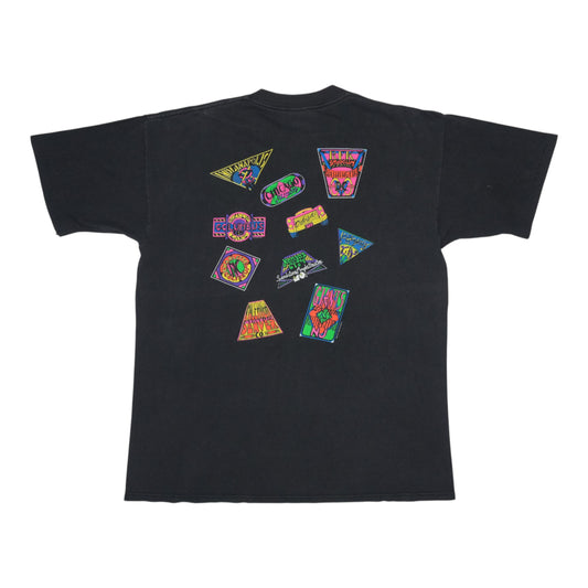 1991 Grateful Dead Spiral Bears Tour Shirt