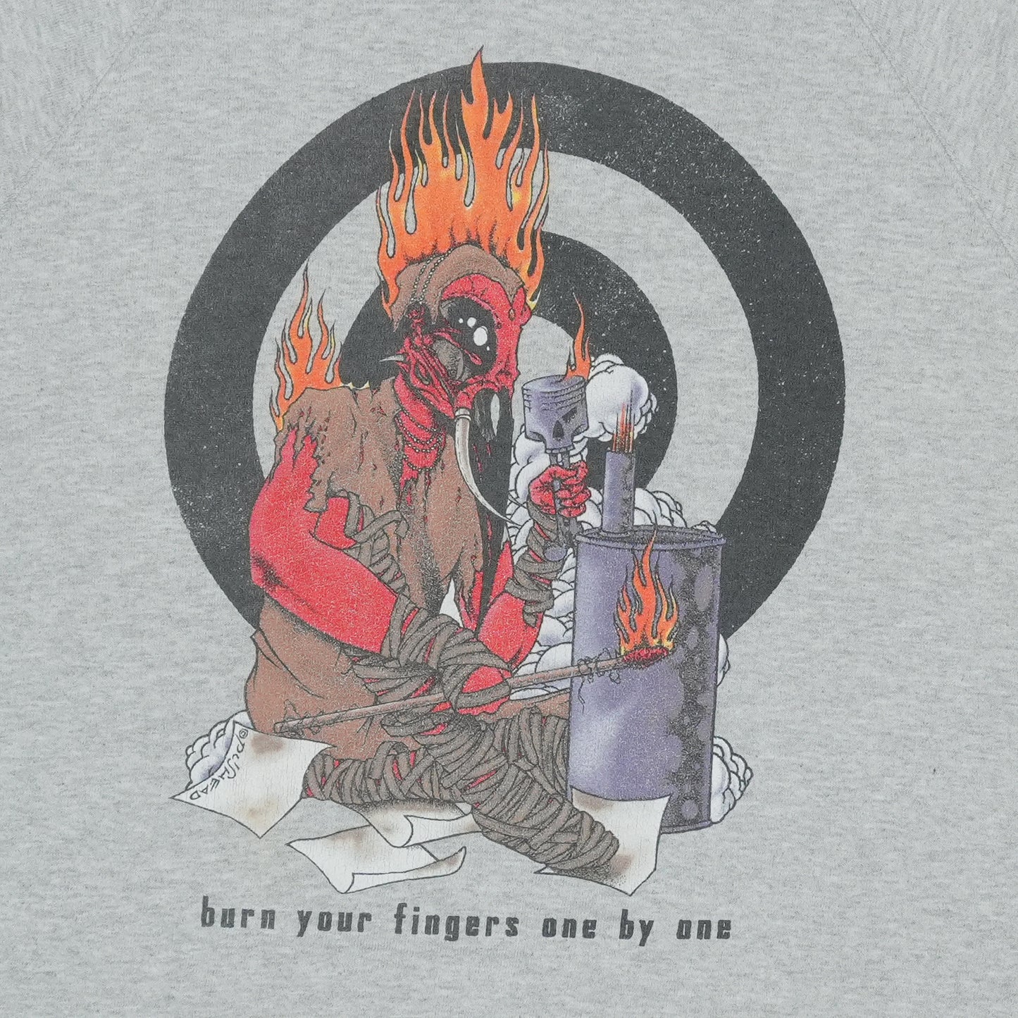 1990s Metallica Burn Your Fingers Hoodie