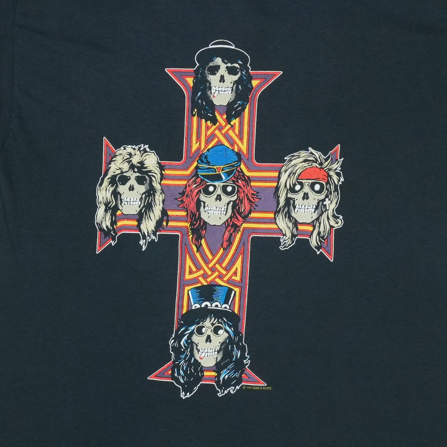 1987 Guns N Roses Appetite For Destruction Shirt