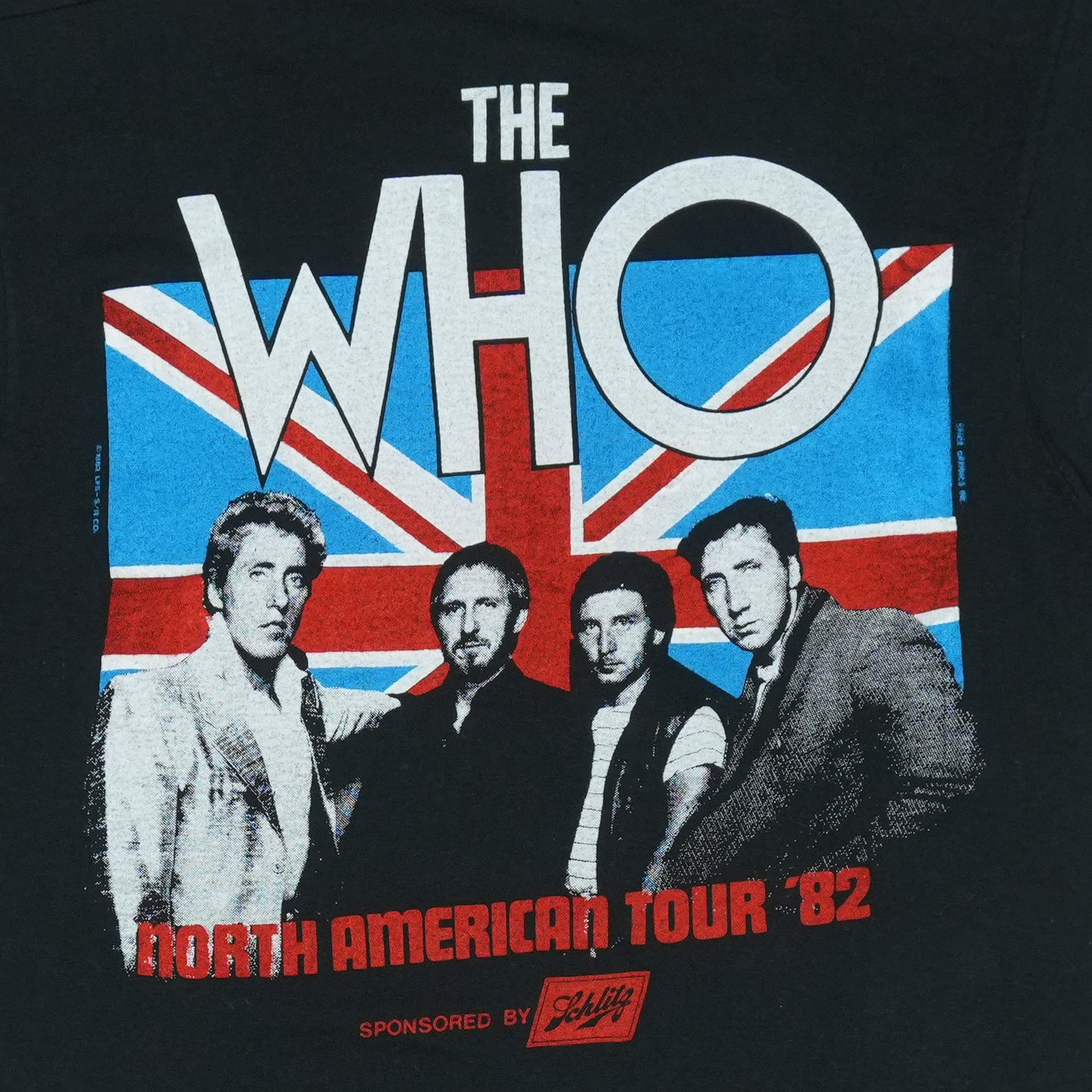 1982 The Who It's Hard Tour Shirt