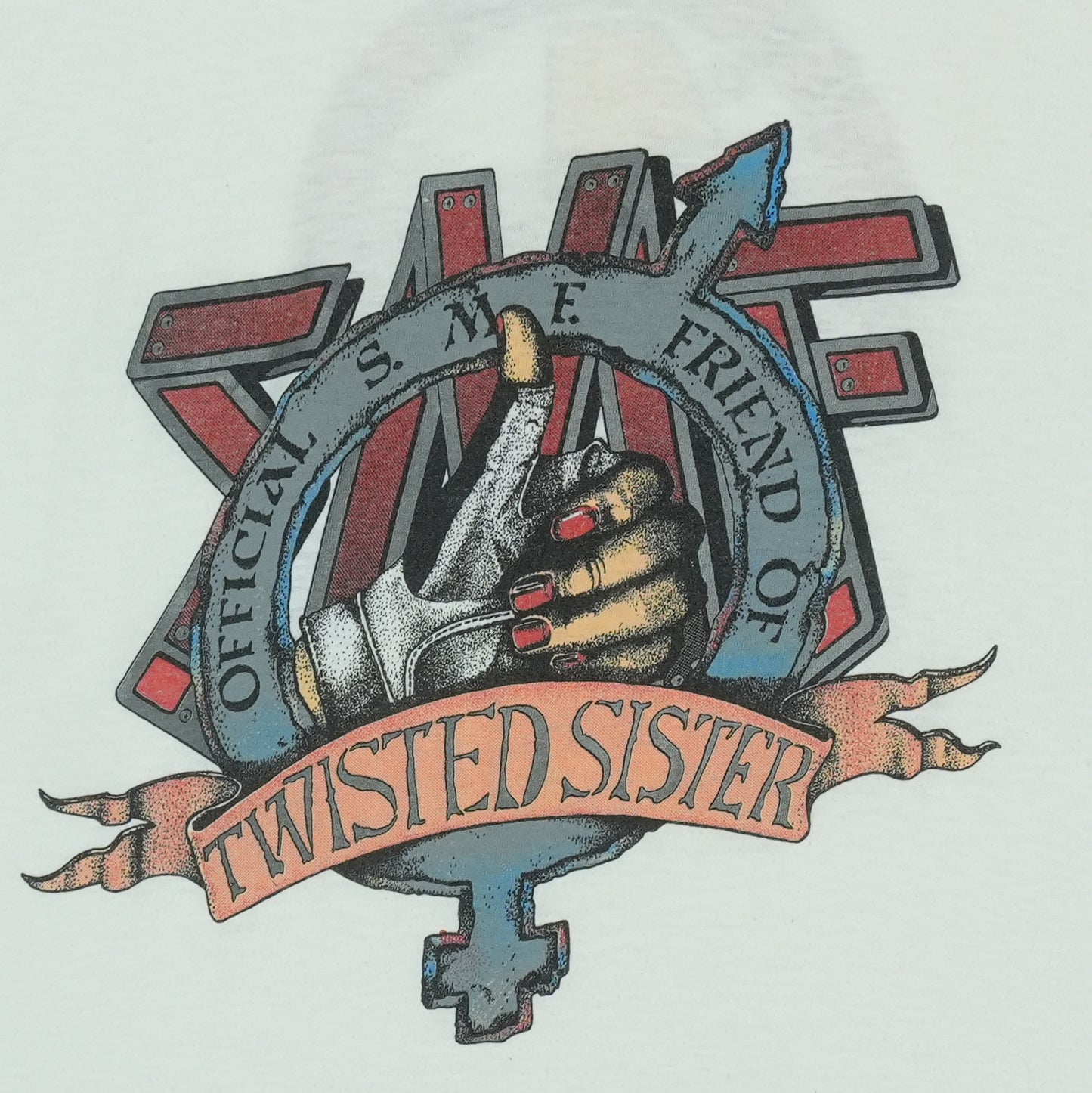 1980s Twisted Sister Sick Mother Fucking Friends Shirt