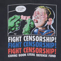 1990s Fight Censorship Comic Book Legal Defense Fund Shirt