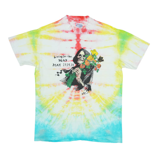 1980s Grateful Dead Tour Tie Dye Shirt