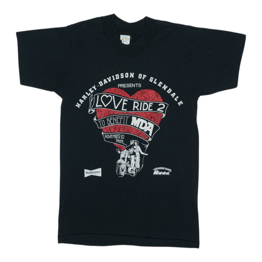 1985 Harley Davidson Love Ride Shirt