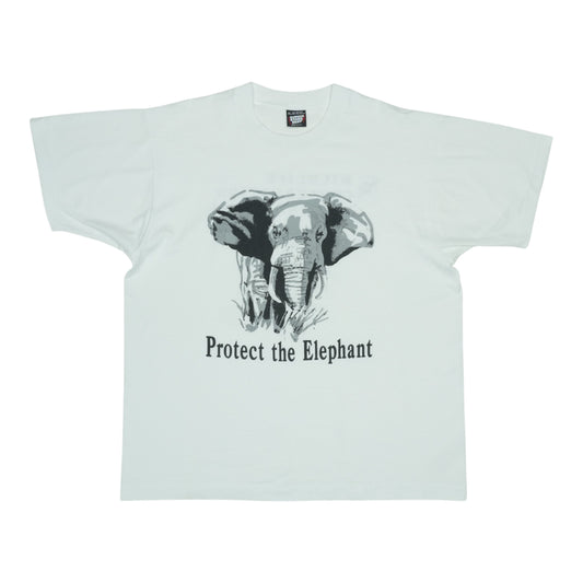 1990s Protect The Elephant New York Shirt