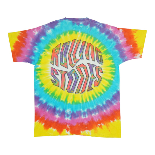 1994 Rolling Stones Liquid Blue Tie Dye Shirt
