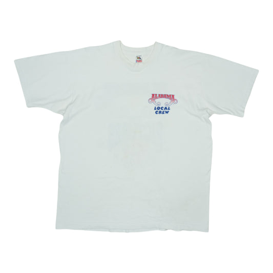 1996 Alabama Local Crew Tour Shirt