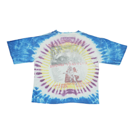 1997 Rolling Stones Bridges To Babylon Tour Tie Dye Shirt