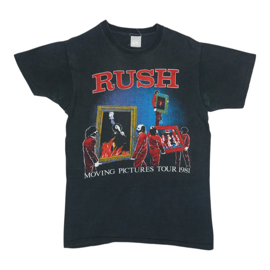 1981 Rush Moving Pictures Tour Shirt