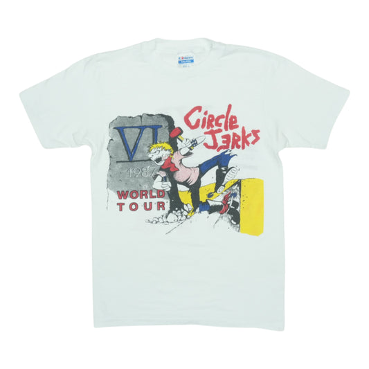 1987 Circle Jerks World Tour Shirt