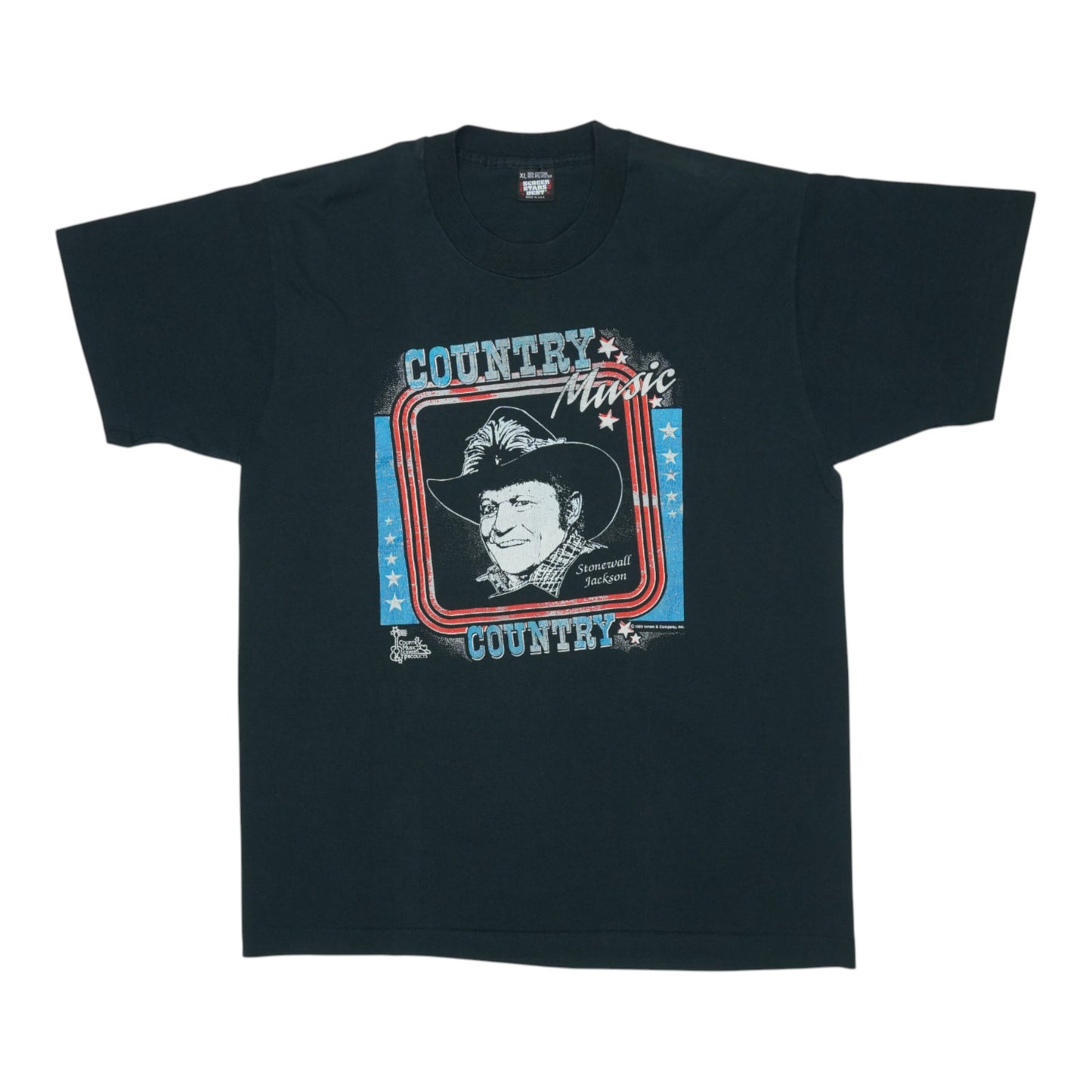 1989 Stonewall Jackson Country Music Shirt