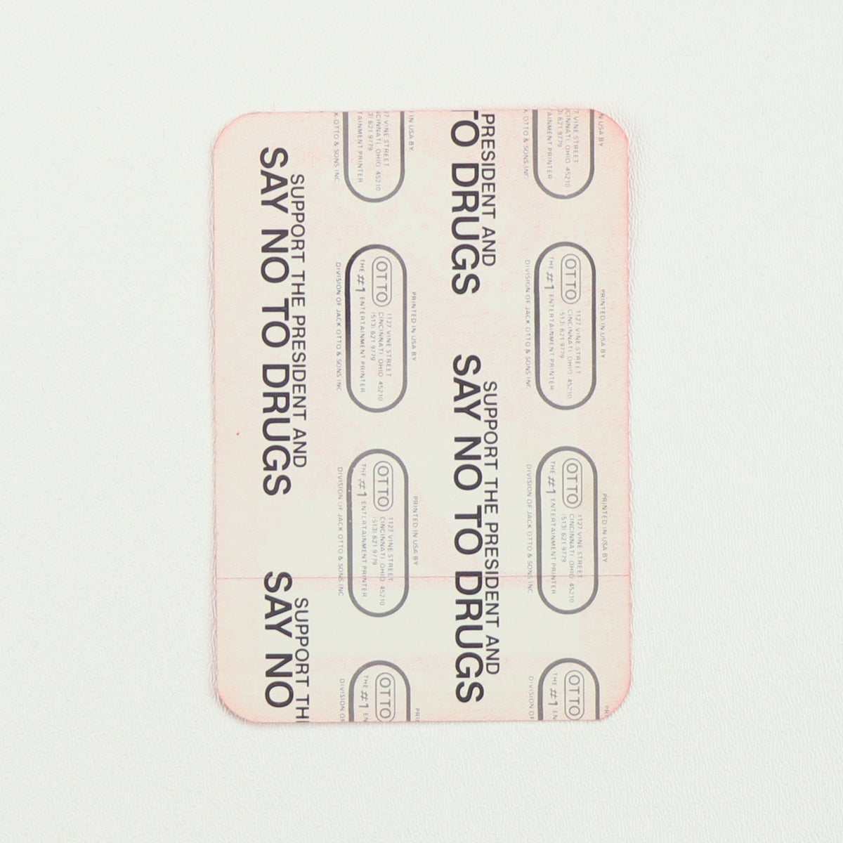 1980s Luther Vandross In The Round Live Tour Working Personnel Backstage Pass