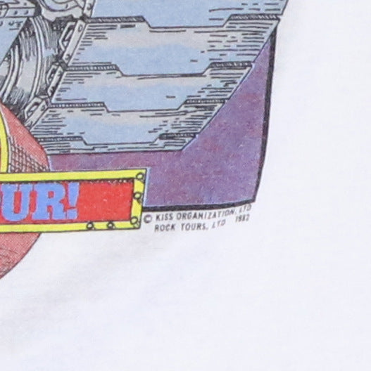 1982 Kiss 10th Anniversary Tour Jersey Shirt