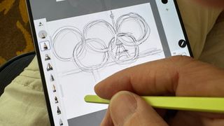 Samsung Galaxy Z Fold 6 Drawing